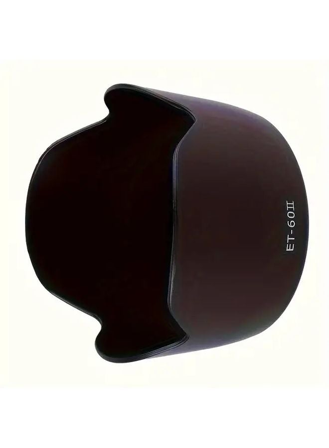 ET 60 Lens Hood Shade Black ABS Material For Canon EF 75 300mm EF S 55 250mm Lenses - Image 5
