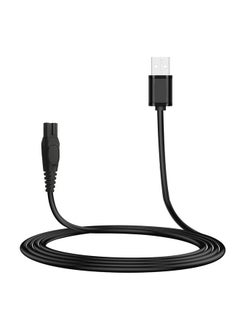 Charger Cable Compatible With Brightup Beard Trimmer Hair Clippers Usb Cable Compatible With Brightup Beard Trimmer Body Mustache Nose Ear Facial Cutting Groomer Electric Shaver Power Cord