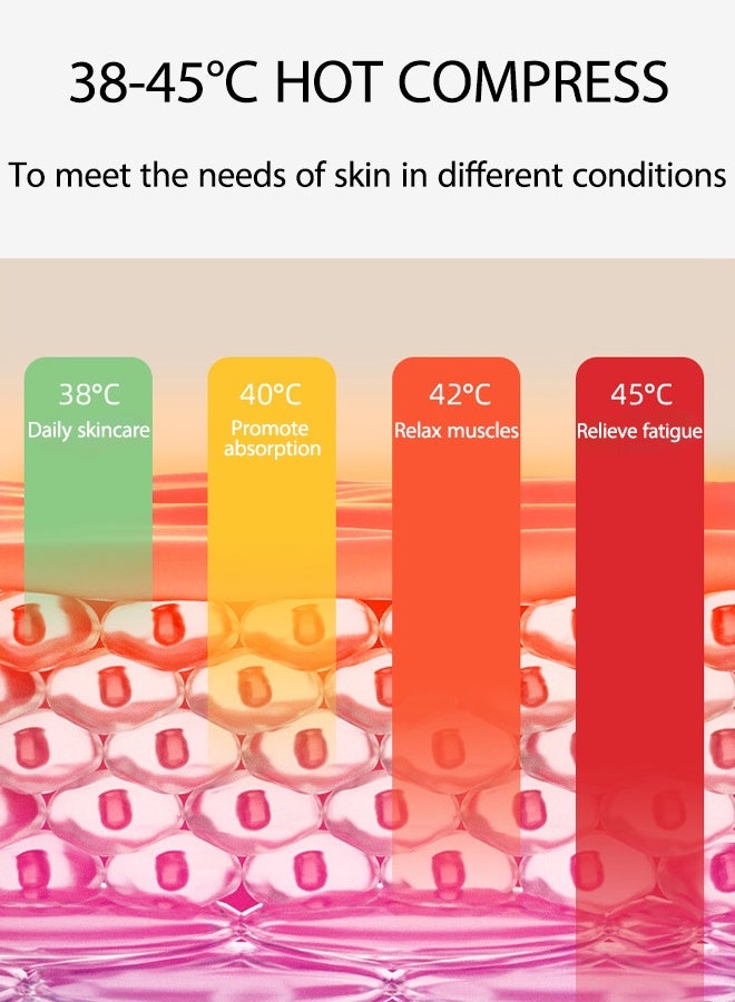كيلو كيلو فولت جهاز تدليك لتجديد البشرة ٥ في ١ | جهاز تجميل مُجدد للضوء | جهاز تجميل لتقليل الهالات السوداء والثنيات الأنفية الشفوية، وتحسين مرونة البشرة - Image 5