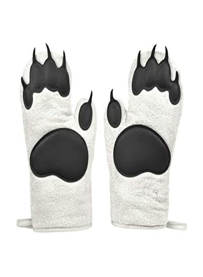 Fred Genuine Fred Fred & Friends POLAR BEAR HANDS Oven Mitts, Set of 2, Medium (5200172) - Image 1