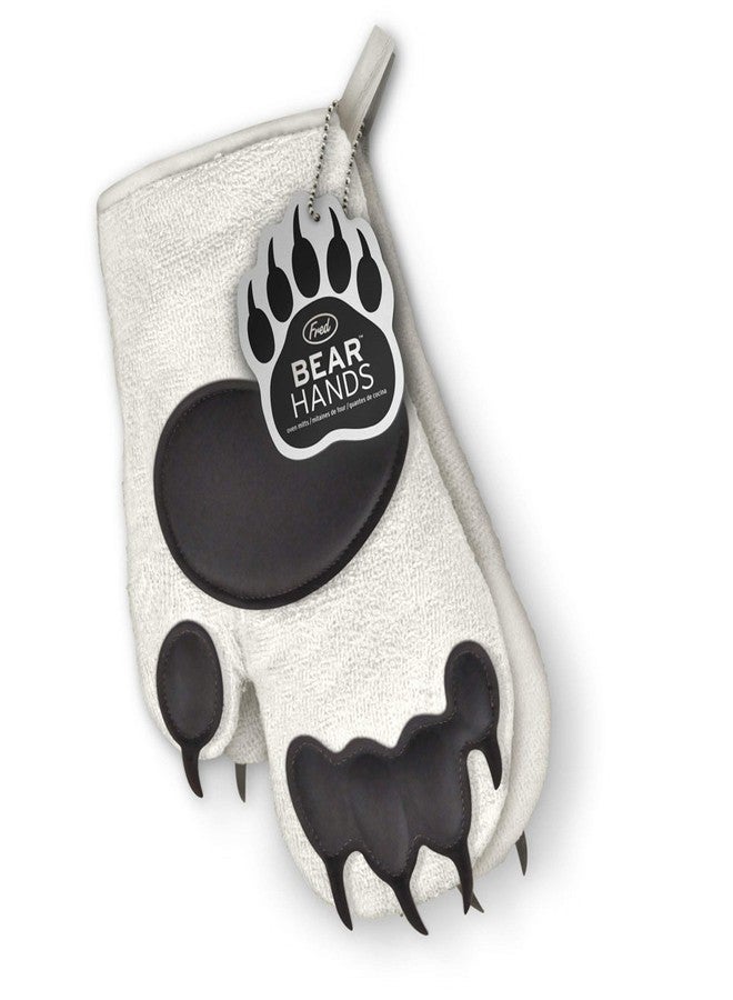 Fred Genuine Fred Fred & Friends POLAR BEAR HANDS Oven Mitts, Set of 2, Medium (5200172) - Image 4