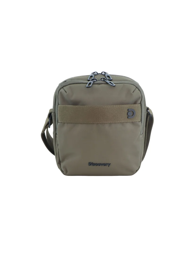 ديسكفري Downtown Small Messenger Bag – Unisex Eco Recycled Crossbody with RFID Pocket, Dual Compartments & Adjustable Strap | Office, Travel & Daily Use