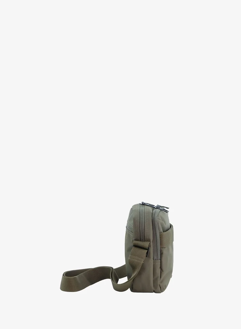 Discovery 2025 Downtown Small Messenger Bag – Unisex Eco Recycled Crossbody with RFID Pocket, Dual Compartments & Adjustable Strap | Office, Travel & Daily Use  | Best Price UAE