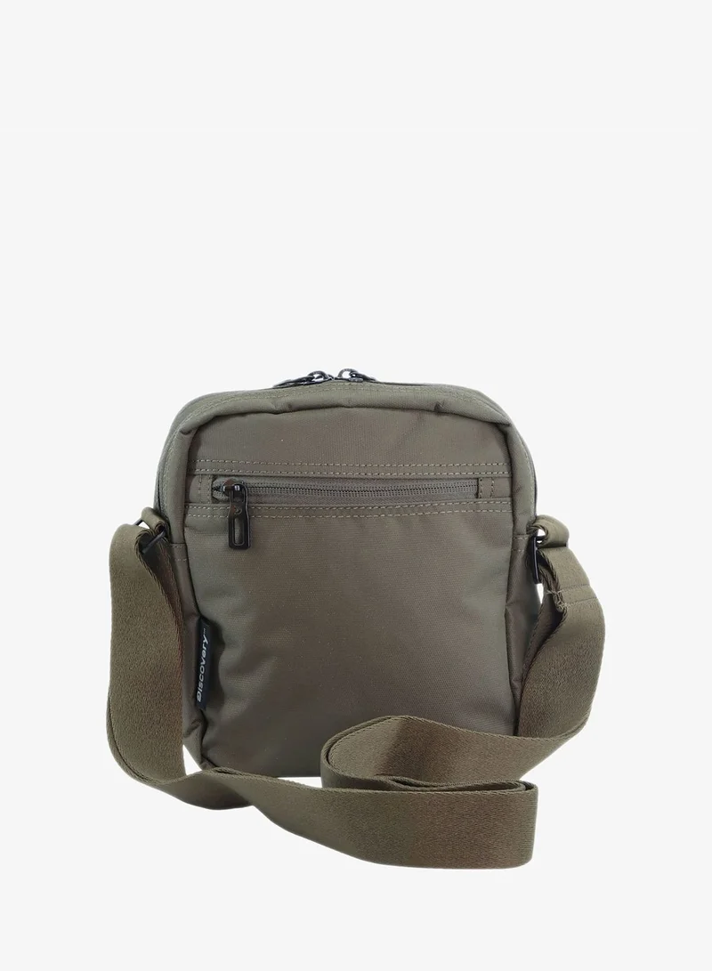 Discovery 2025 Downtown Small Messenger Bag – Unisex Eco Recycled Crossbody with RFID Pocket, Dual Compartments & Adjustable Strap | Office, Travel & Daily Use  | Best Price UAE