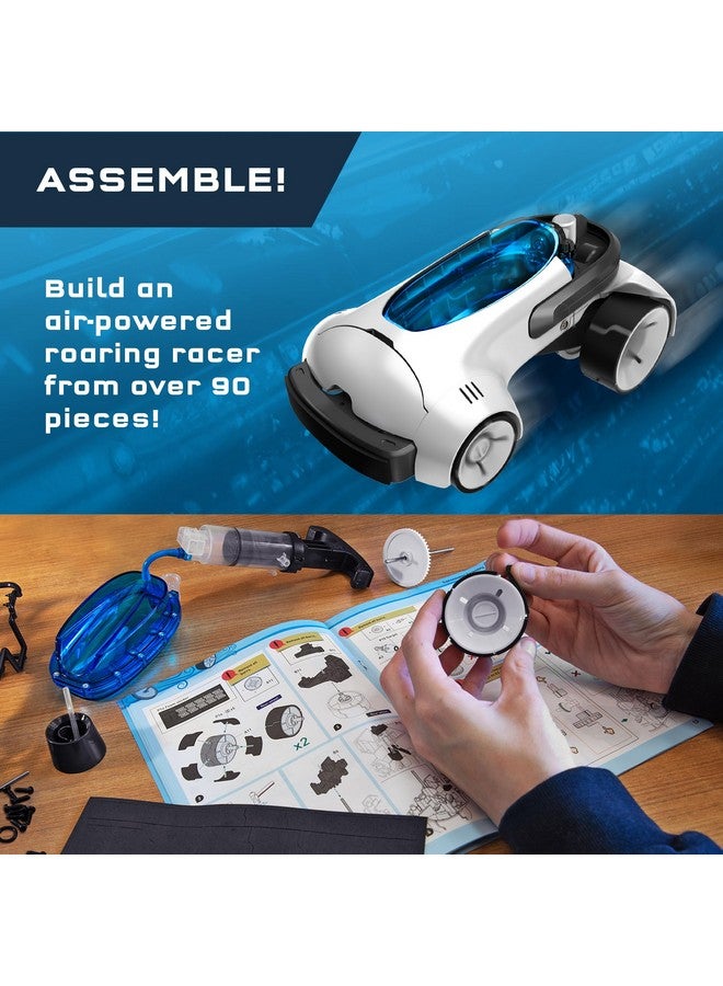 Thames & Kosmos Air-Power Turbo Racer STEM Experiment Kit | Build a Race Car with Air-Powered Engine, No Batteries Required, Travels 60 Feet, 9mph, Durable Parts for Lengthy Play, Explore Clean Energy - Image 2