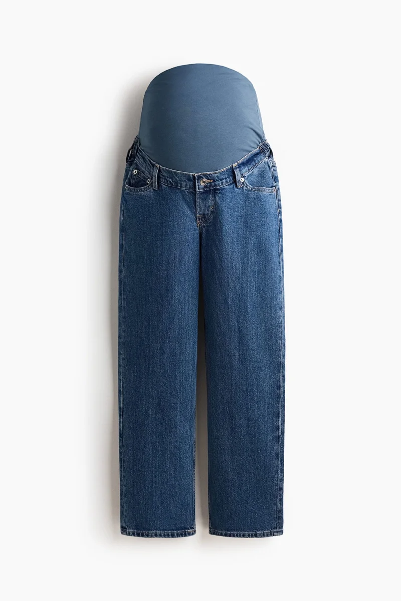 H&M  MAMA Straight Ankle Jeans for Women | Best Price UAE