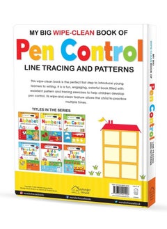 My Big Wipe And Clean Book of Pen Control for Kids : Line Tracing And Patterns  - Image 4