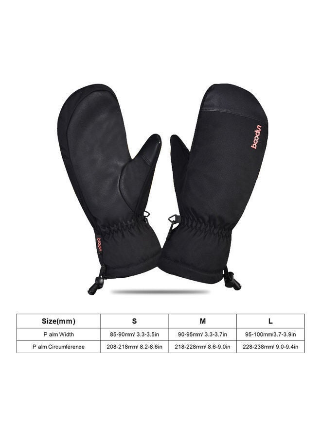 NIBEMINENT 1-Pair Winter Ski Gloves with Touchscreen Fingertip S 20.00 x 5.00 10.00cm - Image 3