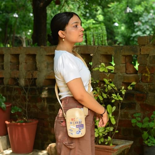 EcoRight Eco Right Mobile Sling Bag for Women & Men, Small Sling Bag for Women, Phone Bag with Adjustable Cotton Strap - Image 2