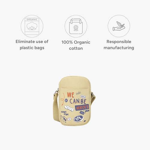 EcoRight Eco Right Mobile Sling Bag for Women & Men, Small Sling Bag for Women, Phone Bag with Adjustable Cotton Strap - Image 3