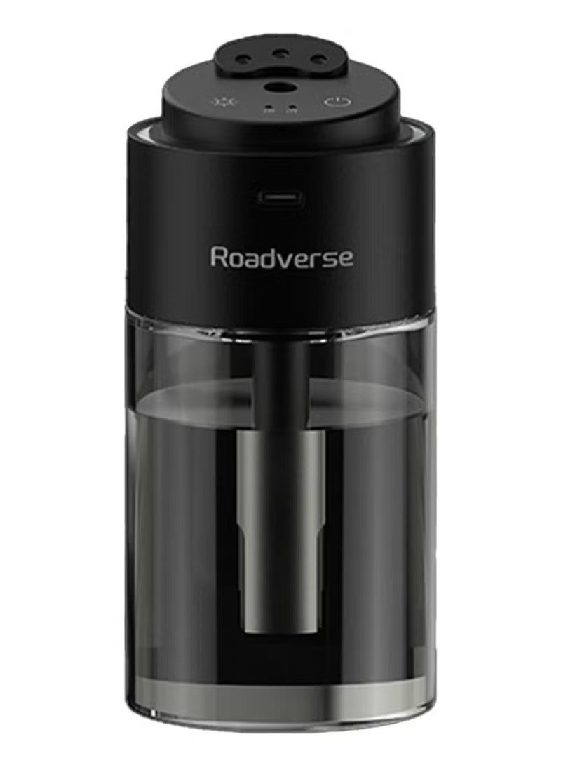 ROADVERSE Car Scent Diffuser Natural Perfume Humidifier – Adjustable Aromatherapy Scent & Smart Air Freshener with Long-Lasting Fragrance | Starry Projector Lamp for Car | Air Purifier, Humidifier & Decorative Lamp for Car & Home  - Image 1