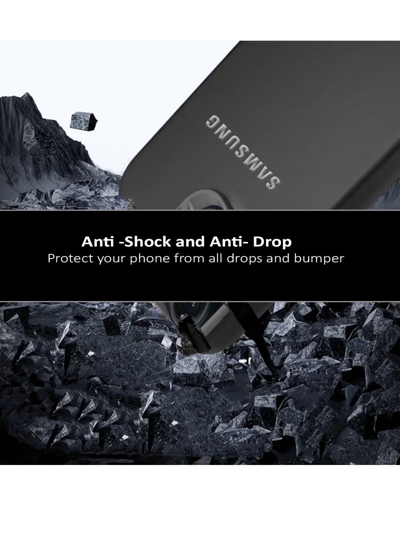 Wtech Translucent Raised Lips Plating Luxury Case Cover For Samsung Galaxy A35 5G 2024 Black - Image 2