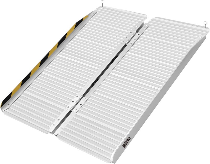 رامب كرسي متحرك من الألمنيوم BEJONI بطول 3 أقدام للمنزل