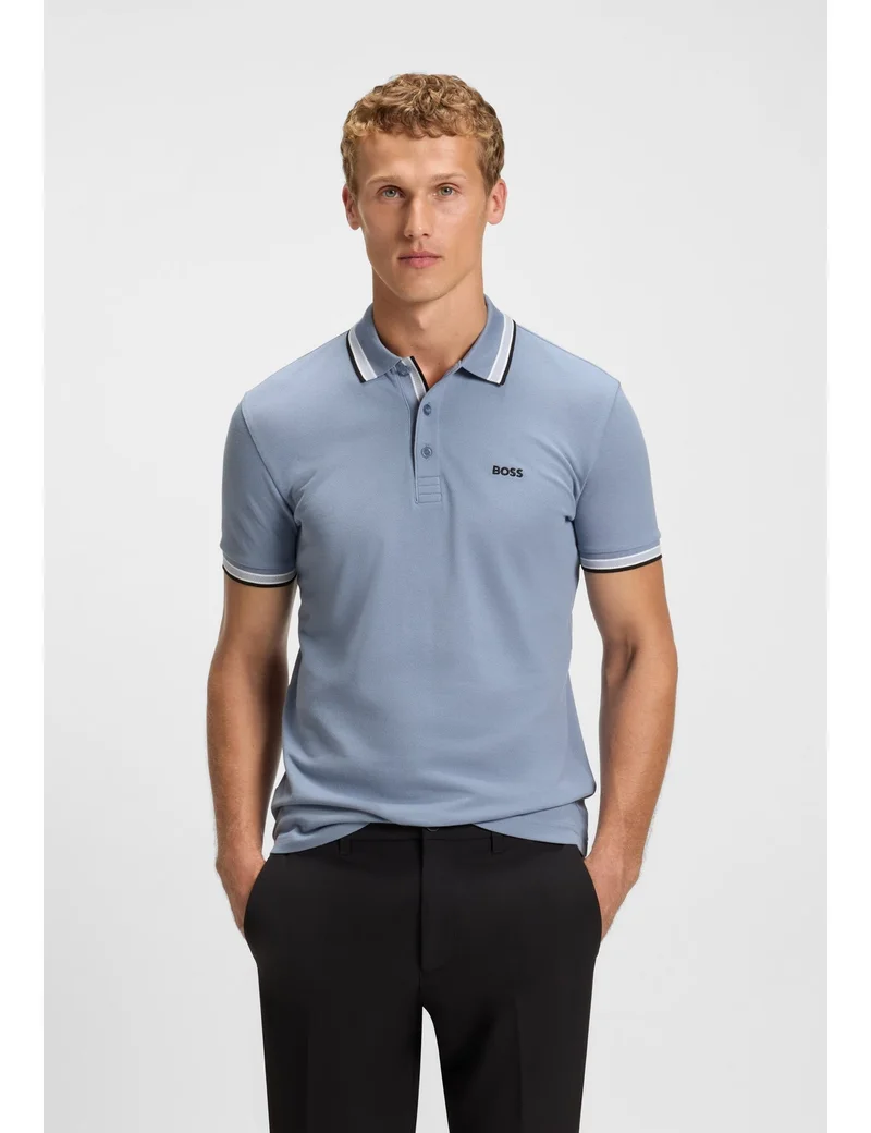 BOSS Paddy polo shirt in cotton piqué