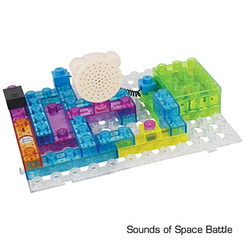 E-Blox Circuit Blox Builder - 115 Projects Circuit Board Building Blocks Toys Set for Kids Ages 8+ - Image 3