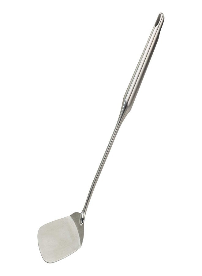 Millvado Stainless Steel Cooking Spatula,15 Inch Metal Turner, Kitchen Slotted Flipper For Grills, Camping BBQ’s, Frying Pancakes, Burgers, Large Cookware For the Professional Chef - Image 1