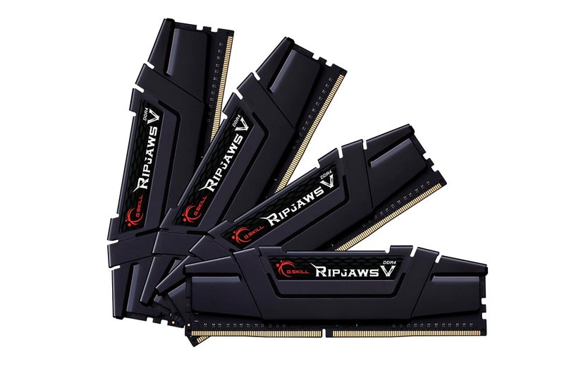 G.SKILL RipjawsV Series DDR4 RAM (XMP) 128GB (4x32GB) 3600MT/s CL18-22-22-42 1.35V Intel AMD Desktop Computer Memory U-DIMM - Black (F4-3600C18Q-128GVK) - Image 5