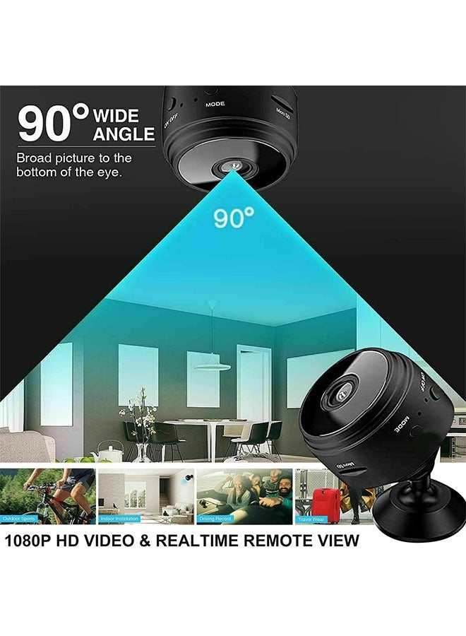 Generic Home Mini Camera with Magnetic Back Cover 1080p 2 Way Voice Home Security Camera Infrared Night Vision Waterproof Camera for Home Office Courtyard and Pets Babys  - Image 5