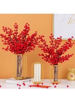 ZCM-HAPPY 3 pcs Vase with metal stand  - Image 1