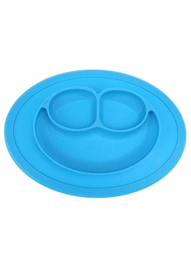 NIBEMINENT Smiley Face Shaped Baby Feeding Plate
