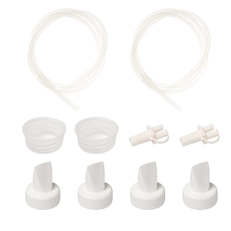 Ardo Breast Pump Service Kit Spare Parts for Ardo Pumpsets Replacement Duckbill Lip Valves Membrane Pots Tubing Tube Connectors Suitable for Use with Alyssa Calypso Breast Pumps