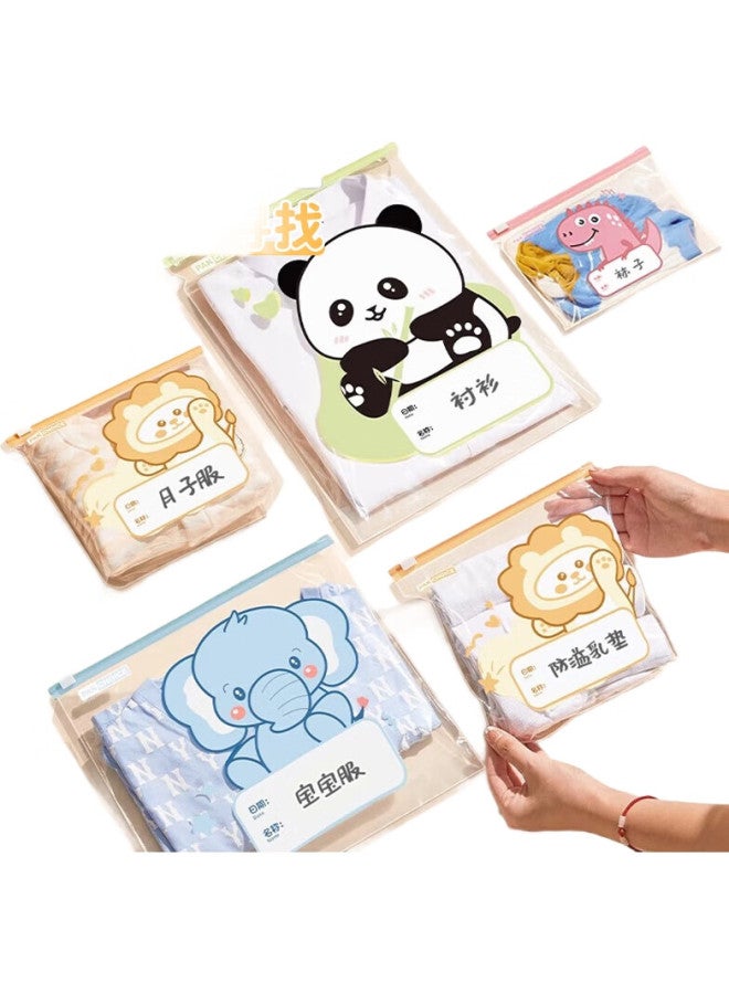 Pakchoice Maternity Bag Storage Pouch, Sealed Bag, Specialized For Maternal And Infant Clothes, Maternal And Infant Hospitalization, Baby Food-Grade Clothing Sorting Bag - Image 2