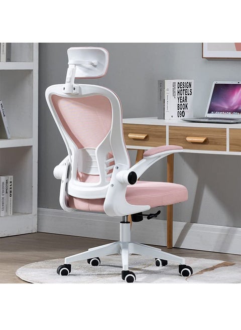 Ergonomic Mesh Office Desk Chair with Headrest and Lumbar Support Comfortable High Back