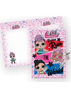 Disney FROZEN L.o.l. Slim Locked Diary Book - Pink 