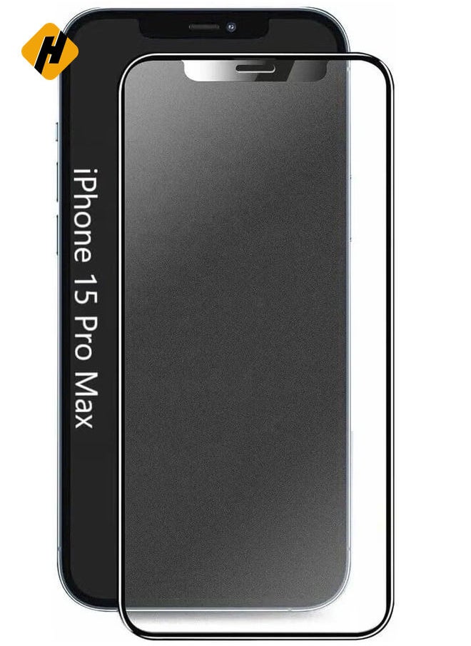 HuHa Screen protector compatible with Iphone 15 Pro Max 5G Matte Screen Protector Anti-Glare Anti-Fingerprint 3D Touch Easy Install,Matte Finish Surface film Iphone 15 Pro Max Matte Glass  - Image 5