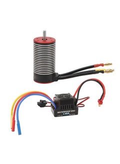 Thoraya Brushless Motor Combo Set Remote Control Waterproof 80A ESC 3670 Brushless Motor Combo for Hpi 2650KV  - Image 3