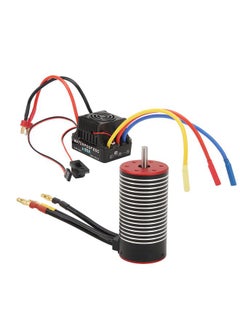 Thoraya Brushless Motor Combo Set Remote Control Waterproof 80A ESC 3670 Brushless Motor Combo for Hpi 2650KV  - Image 4