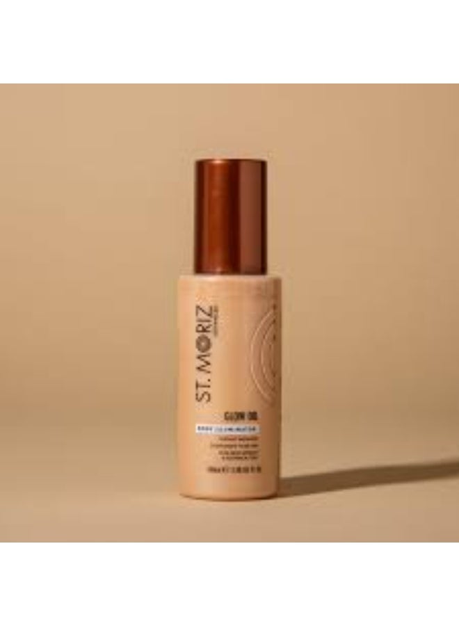 St. Moriz Glow Oil Illuminating Body Oil 100ml - Image 2