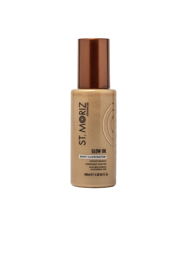 St. Moriz Glow Oil Illuminating Body Oil 100ml - Image 1