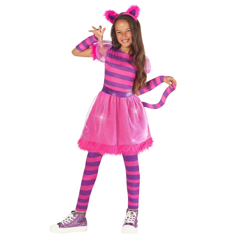 Morph Striped Pink Cat Costume For Girls  Pink Cat Costume Kids  Cat Halloween Costumes For Girls  Purple Cat Costume Kids
