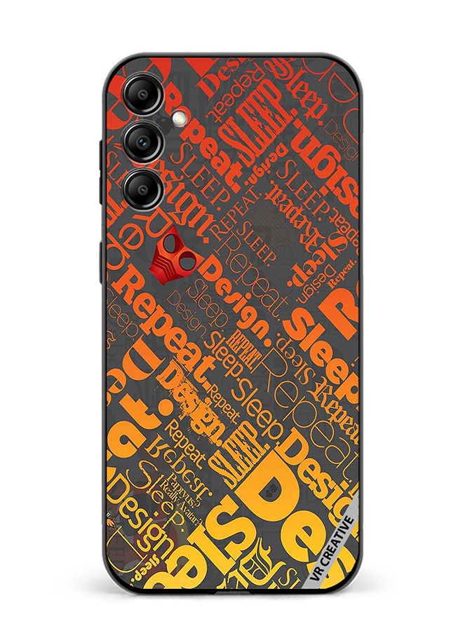 VR CREATIVE Protective Case Cover For Samsung Galaxy M54 Sleep Repeat Design Multicolour - Image 1