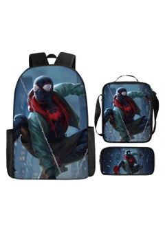 Spider-Man Spider-Man Student Backpack Three-Piece Set 29*16*42cm 