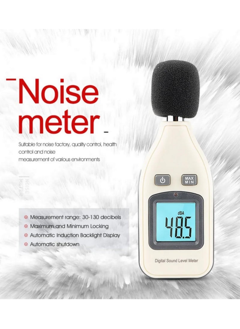 BUYCO - Digital Sound Level Meter Db Noise Meter Sound Measurement Device - Image 1