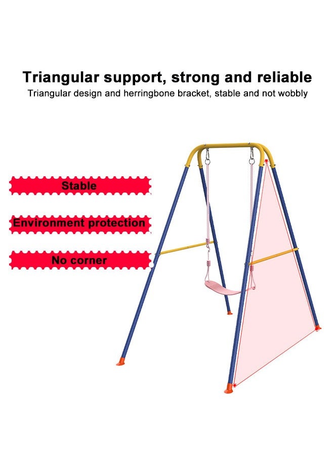 XIANGYU Kindergarten Outdoor Playground Baby Swings Set Kids Playground Equipment Garden Swing For Children  - Image 4
