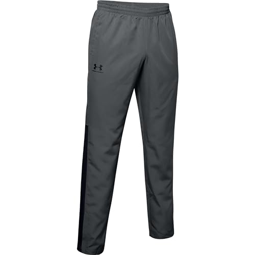 Under Armour Men's Woven Vital Workout Pants , Pitch Gray (012)/Black, 4X-Large - Image 5