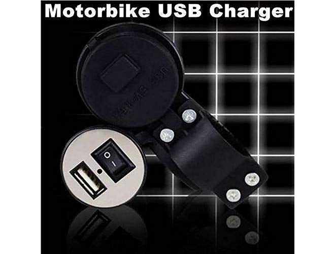 Gate 7 Waterproof Phone Adapter Stand USB Battery Charger for Cycle/Bike Handle with Switch/Button for Mojo Bike Mobile Charger - Image 4