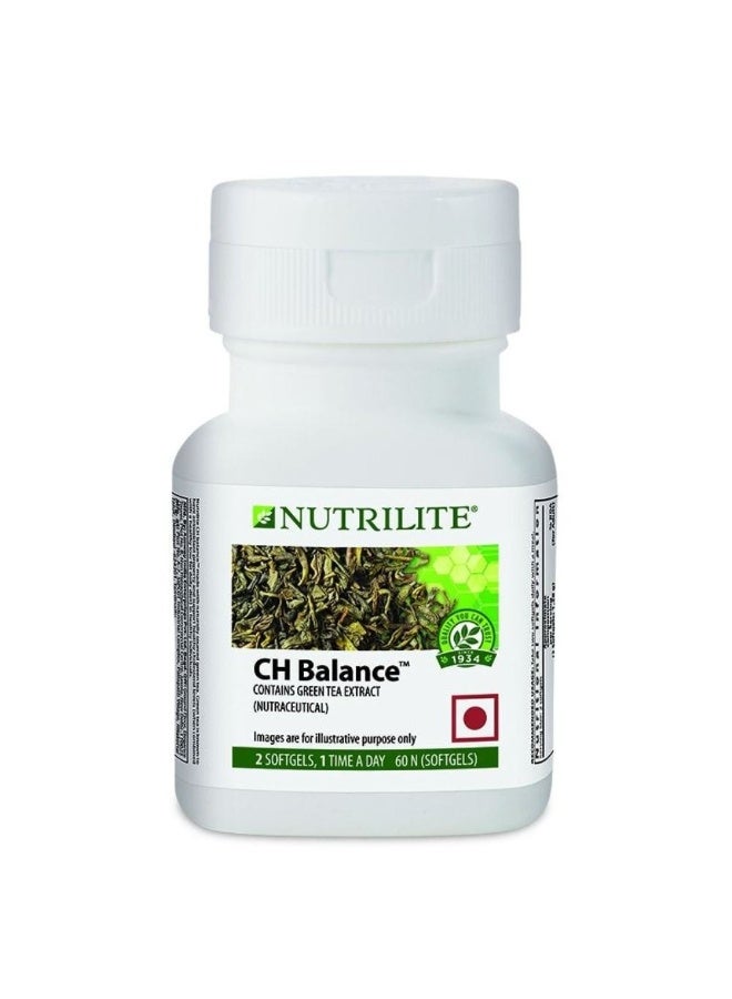 نوتري لايت نيوتريلايت أمواي سي إتش بالانس (Nutrilite Amway CH Balance) - عبوة تحتوي على 60 كبسولة هلامية - Image 1