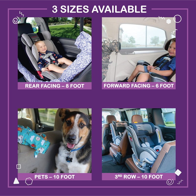 NOGGLE Turbo Power, 6ft - Kids Personal Air Conditioning System, Made in USA - Directs Cool Air to Backseat, Air Conditioning Vent Hose with Powered Fan, Making The Back Seat Cool Again - Black - Image 5