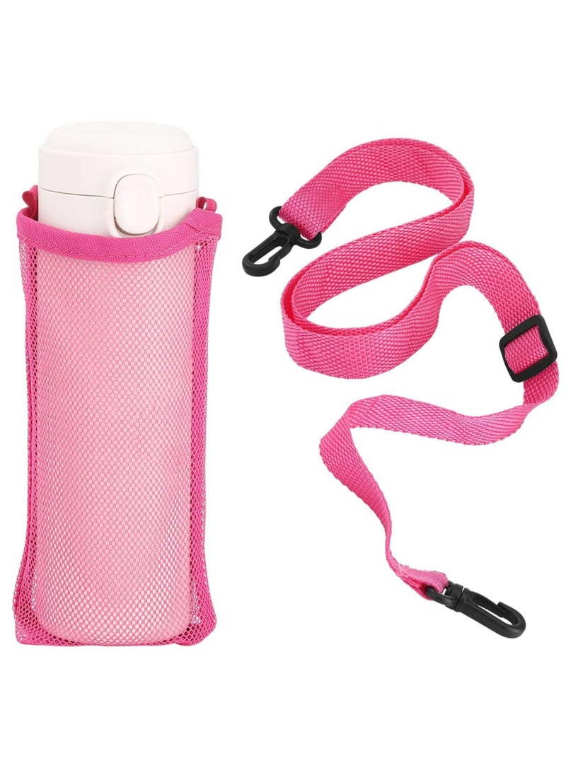 SYOSI - Water Bottle Carrier with Strap 2pcs Adjustable Water Bottle Strap People and Dog Water Bottle Sleeve Water Bottle Holder for Walking Gym Hiking Camping Walking - Image 1