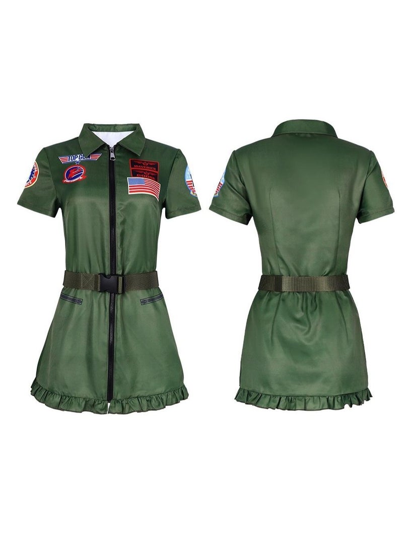 NIBEMINENT Double Shadow Wonderland Miozoi Costume Halloween Role-playing Costume - Image 1