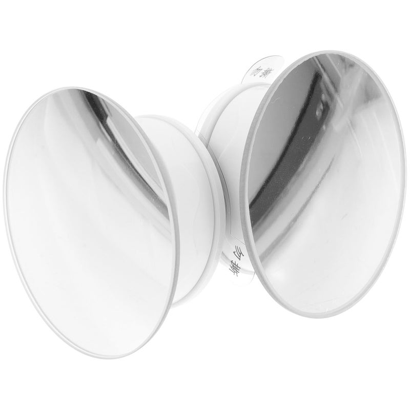 Frameless Convex Blind Spot Mirror with Suction Cup 1 Pair for Car Truck Parking Assistance - Image 2