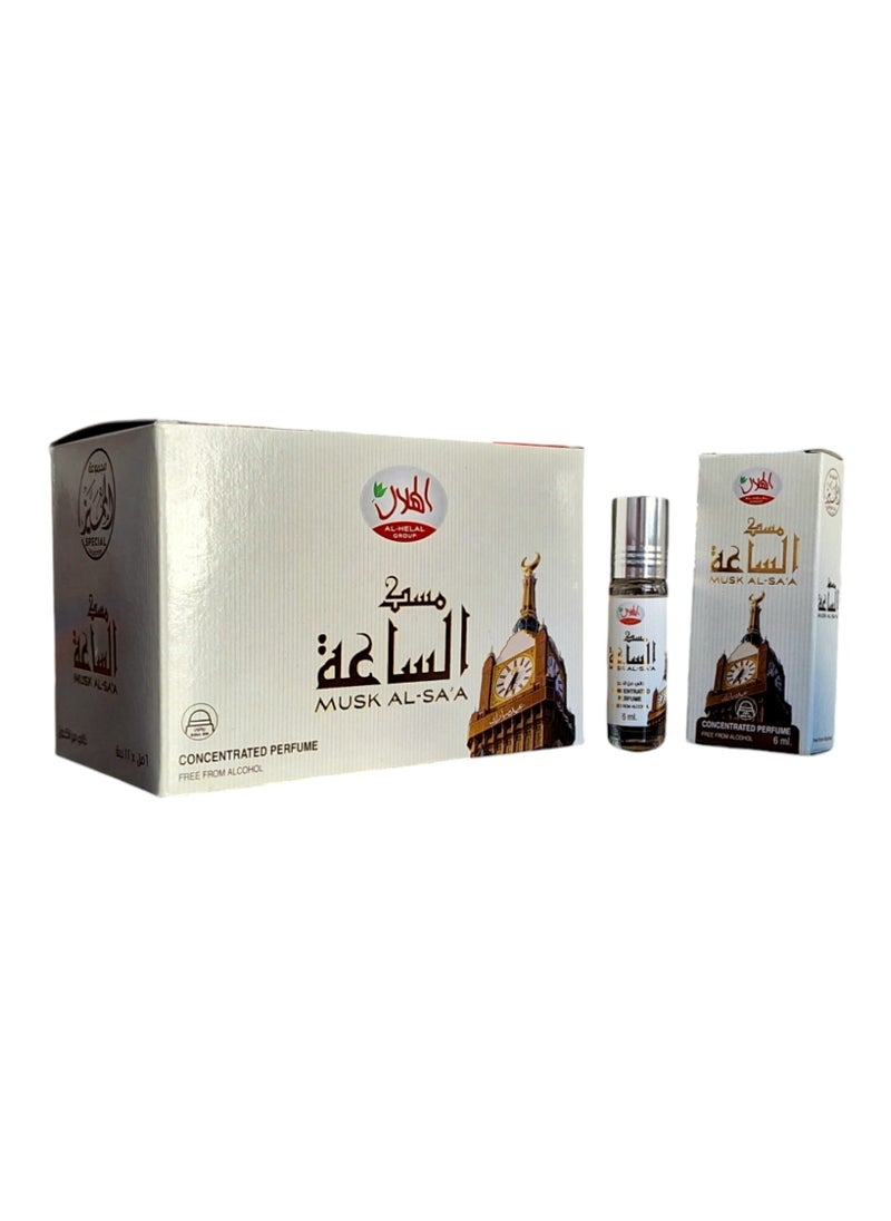 AL-HELAL - Musk AL-SAA Special Perfumes 6ml*12pcs - Image 1