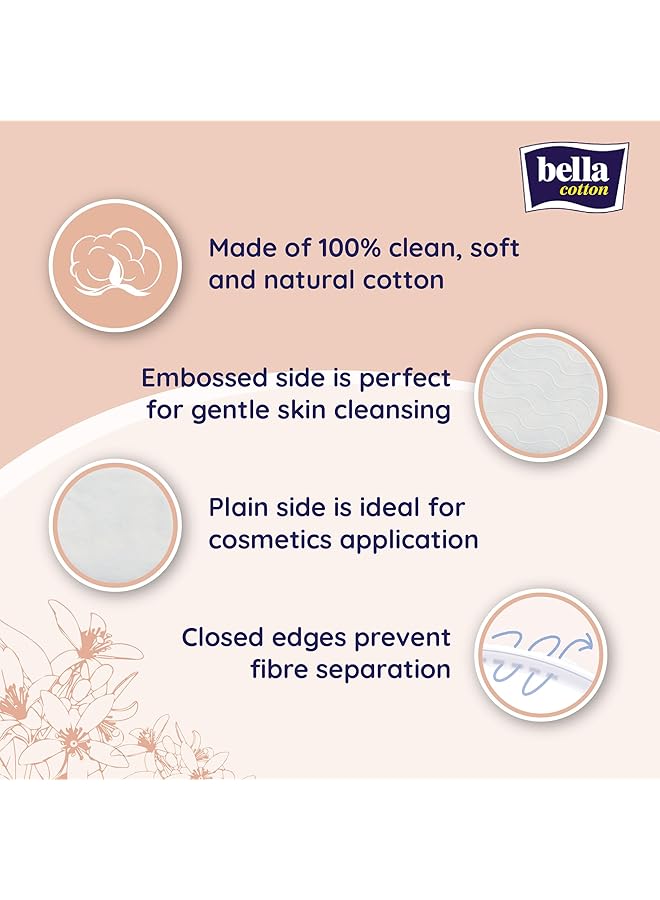 Bella Cotton Pads D Panthenol And Orange Extract 70 Pieces - Image 3