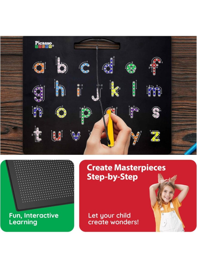PicassoTiles Picasso Magnetic Drawing Board Free Style Combo 2in1 - Image 4