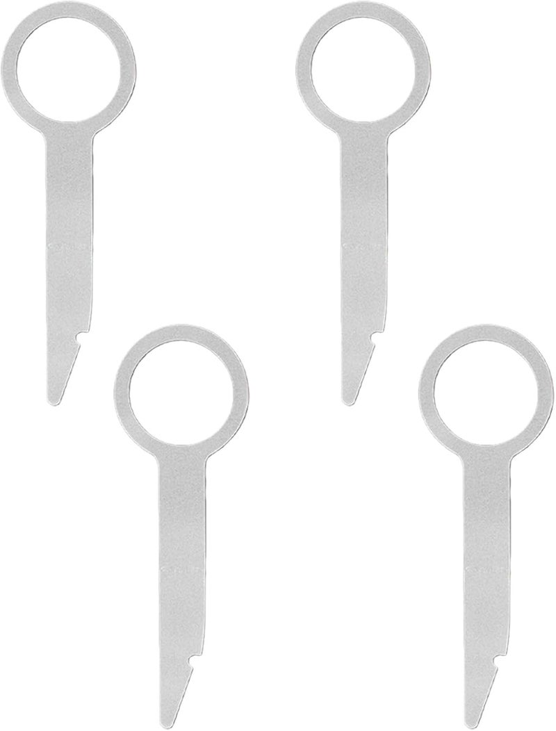 ordinarYone 4 Pack Music System Removal Keys for General Vehicles, Sound Equipment Removal Tool for Player and Head Unit Installation - Image 5