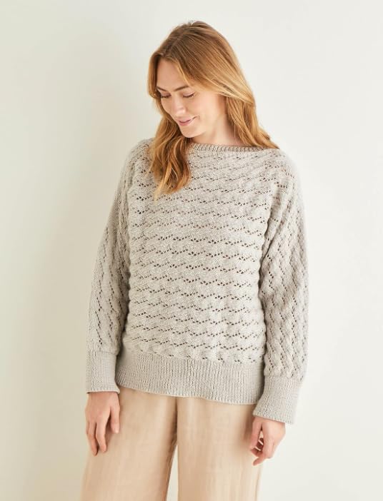 Sirdar Hayfield Bonus DK - Light Grey Mix (814) - 100g - Image 2